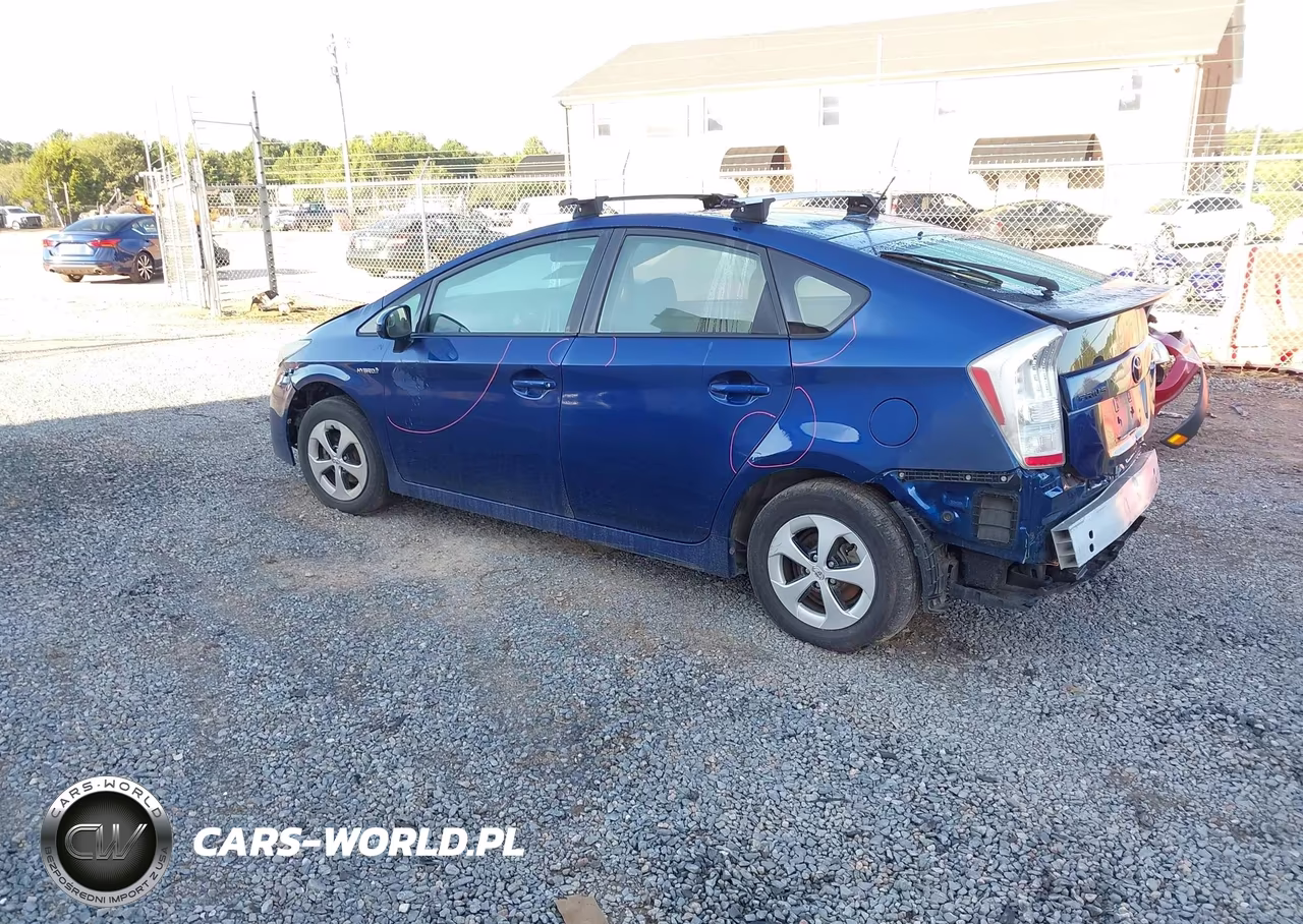2011 Toyota Prius Two VIN:JTDKN3DU6B1436454 - 3