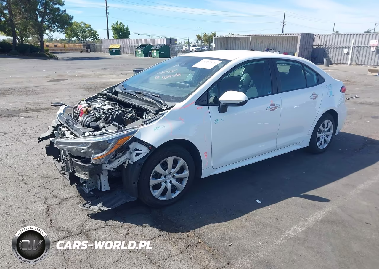 2021 Toyota Corolla Le VIN:5YFEPMAE8MP255591 - 2
