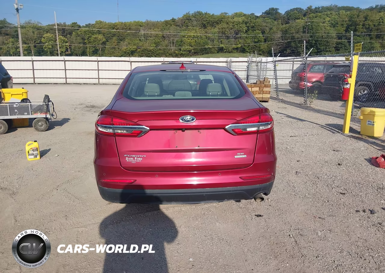 2019 Ford Fusion Se VIN:3FA6P0HD9KR195246 - 16