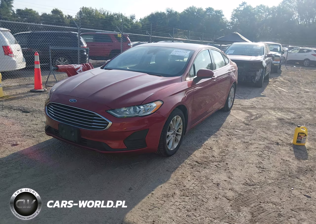 2019 Ford Fusion Se VIN:3FA6P0HD9KR195246 - 2