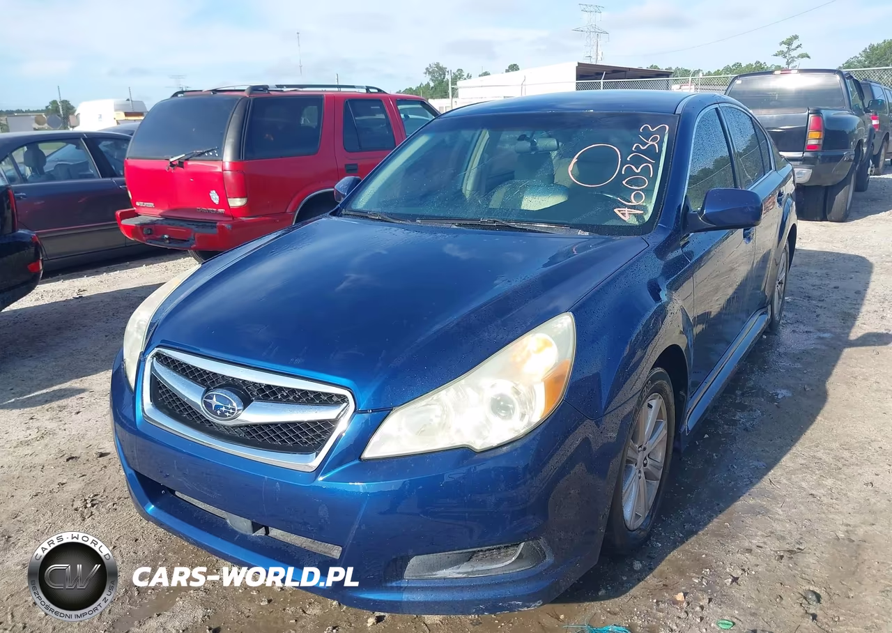 2010 Subaru Legacy 2.5I Premium VIN:4S3BMAD64A1245638 - 2