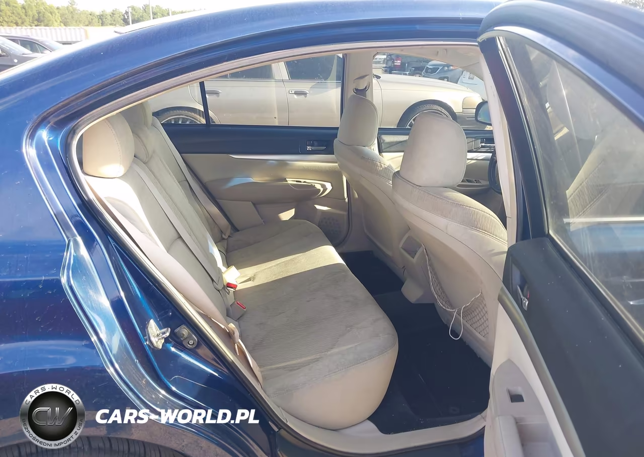 2010 Subaru Legacy 2.5I Premium VIN:4S3BMAD64A1245638 - 8