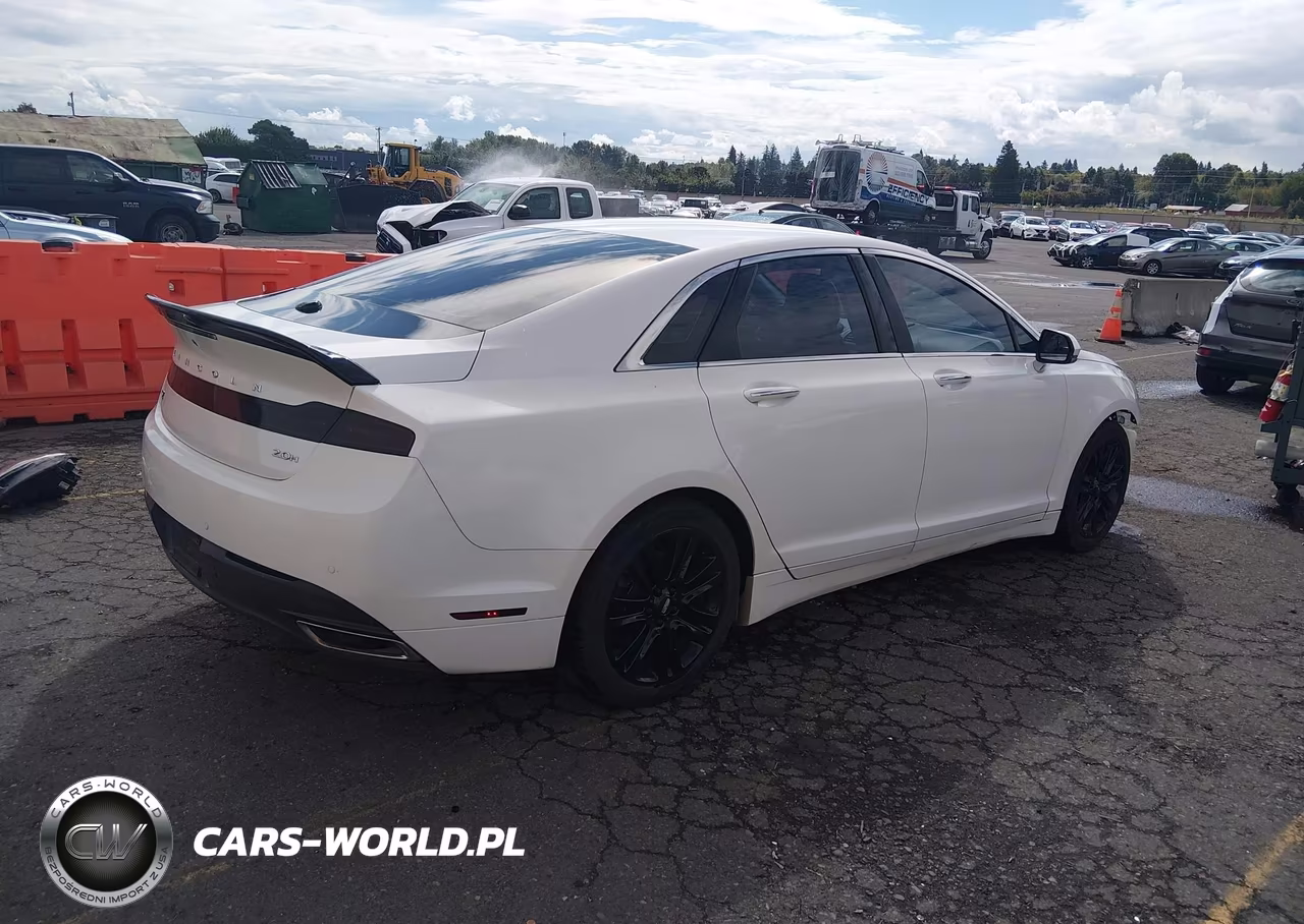 2016 Lincoln Mkz Hybrid VIN:3LN6L2LU4GR606676 - 4