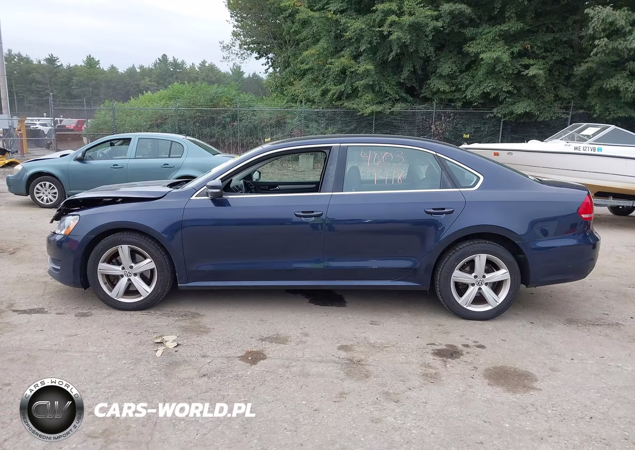 2014 Volkswagen Passat 2.5L Se VIN:1VWBP7A32EC005922 - 14