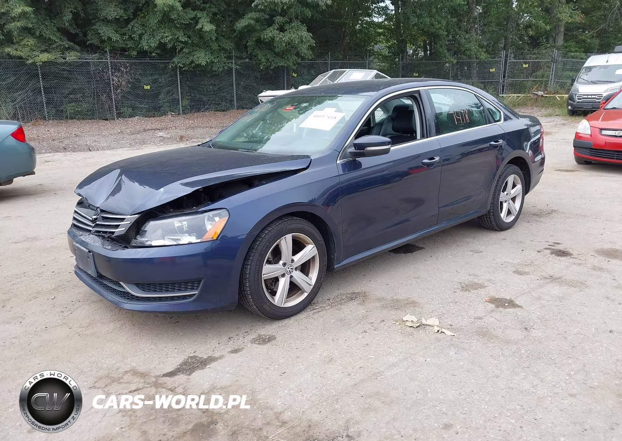 2014 Volkswagen Passat 2.5L Se VIN:1VWBP7A32EC005922 - 2