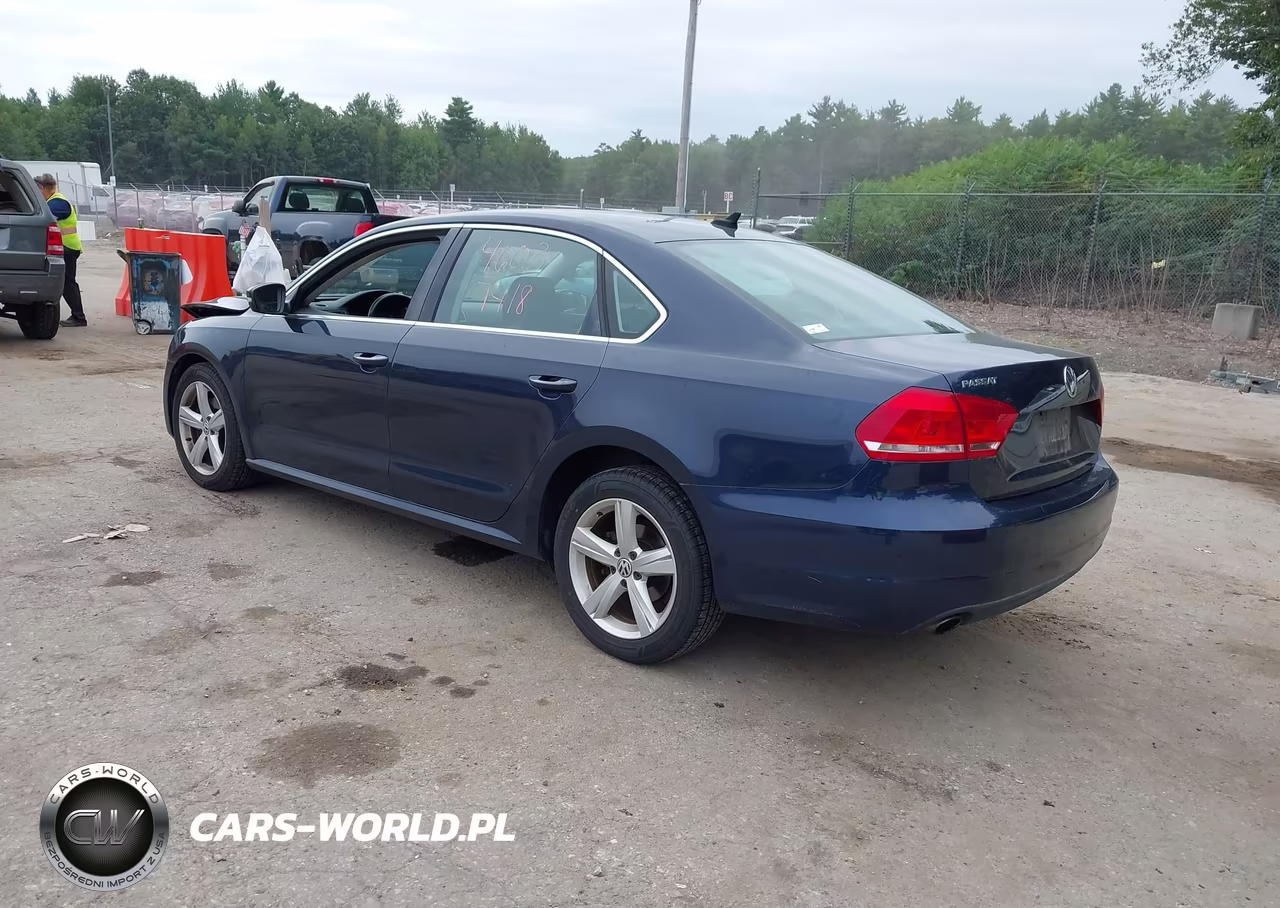 2014 Volkswagen Passat 2.5L Se VIN:1VWBP7A32EC005922 - 3