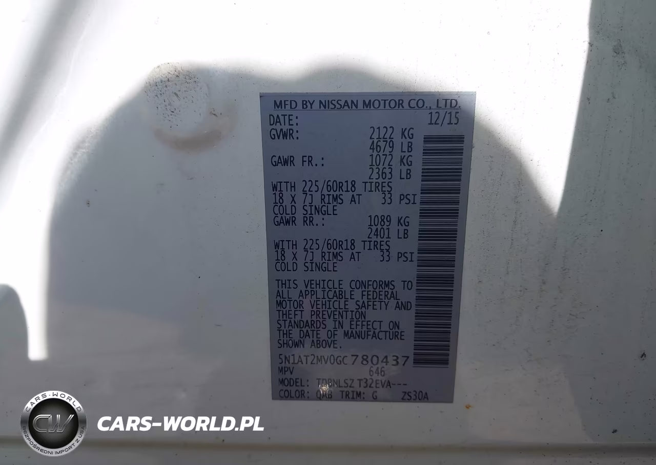 2016 Nissan Rogue Sl VIN:5N1AT2MV0GC780437 - 9