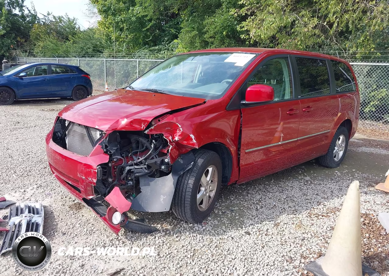 2008 Dodge Grand Caravan Sxt VIN:2D8HN54P68R619973 - 2