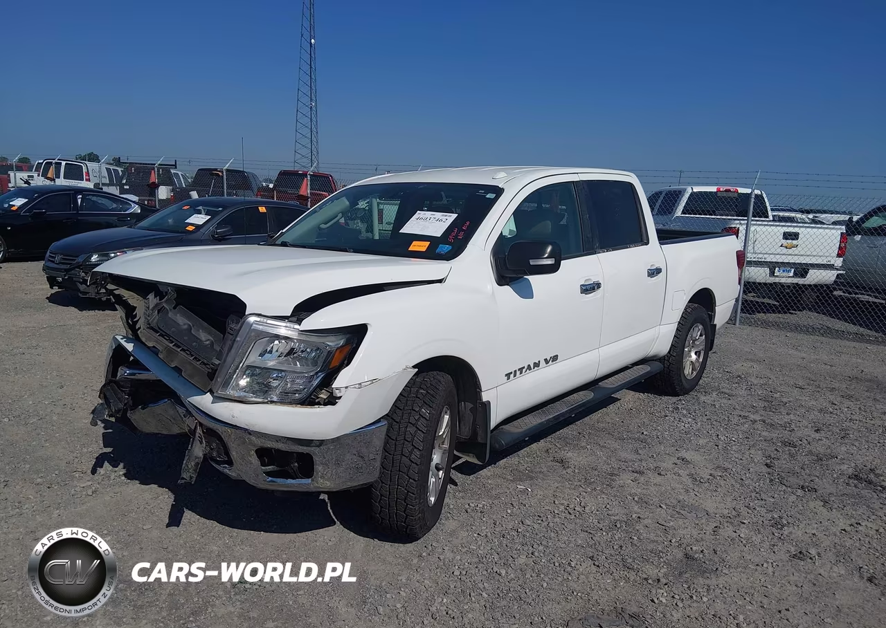 2018 Nissan Titan Sv VIN:1N6AA1EKXJN544055 - 2