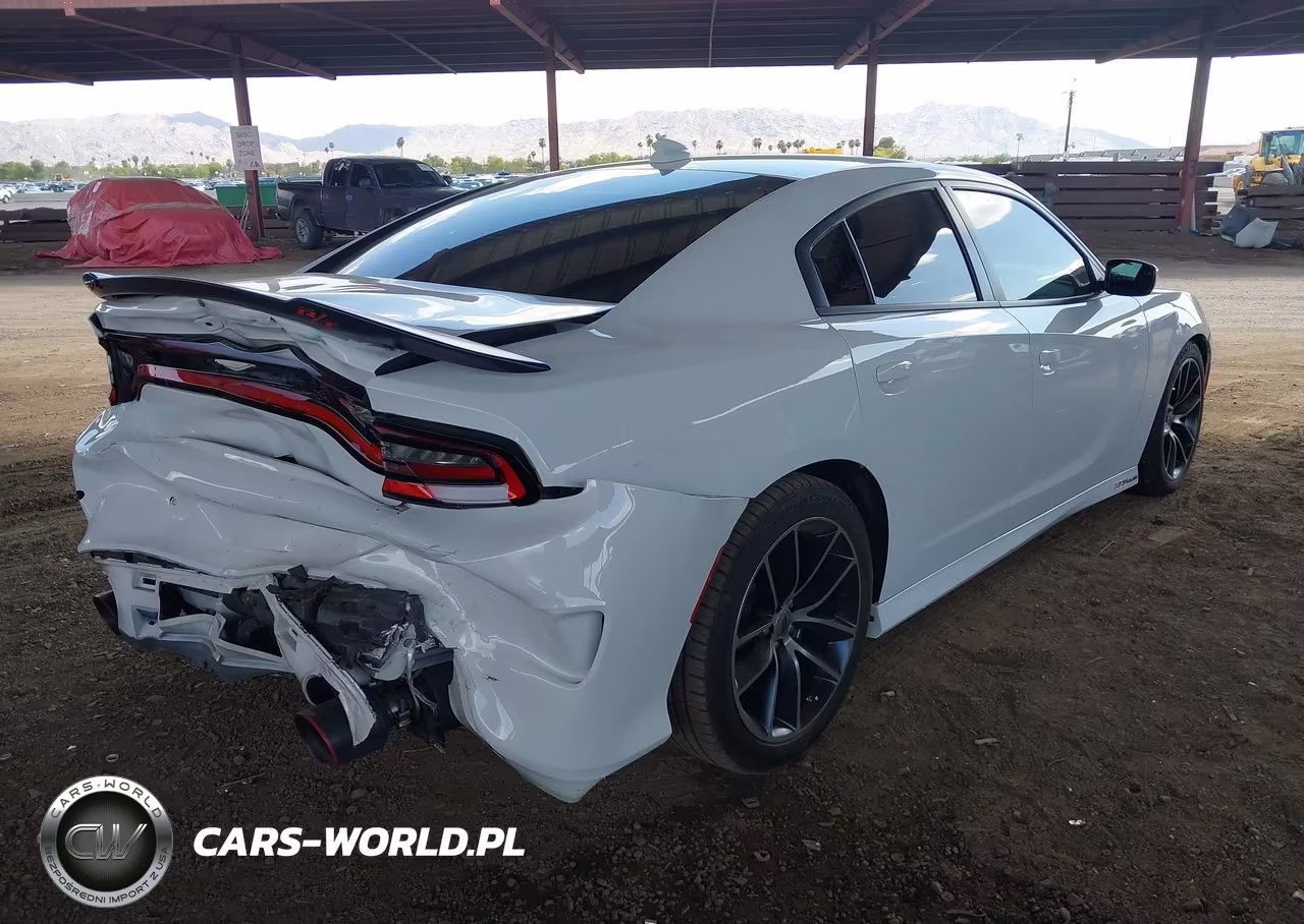 2018 Dodge Charger R-T Scat Pack Rwd VIN:2C3CDXGJ5JH225640 - 4