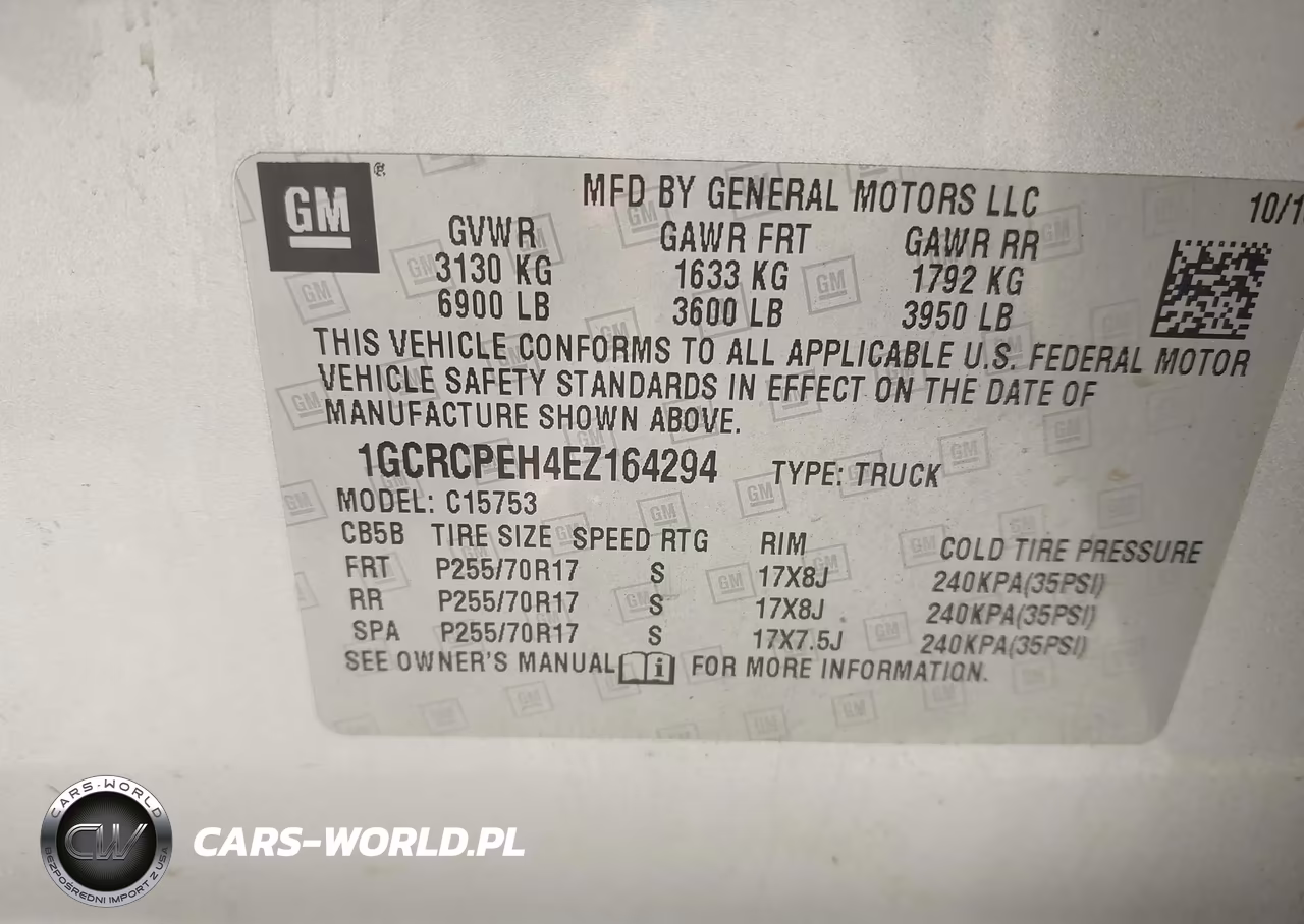 2014 Chevrolet Silverado 1500 Work Truck 1Wt VIN:1GCRCPEH4EZ164294 - 9
