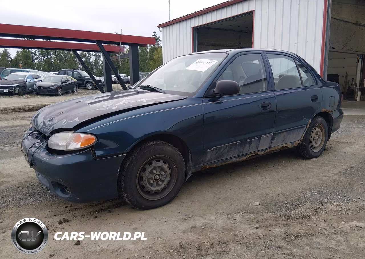 1998 Hyundai Accent Gl VIN:KMHVF24N5WU530239 - 2