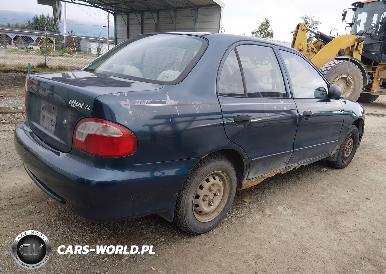 1998 Hyundai Accent Gl VIN:KMHVF24N5WU530239 - 4