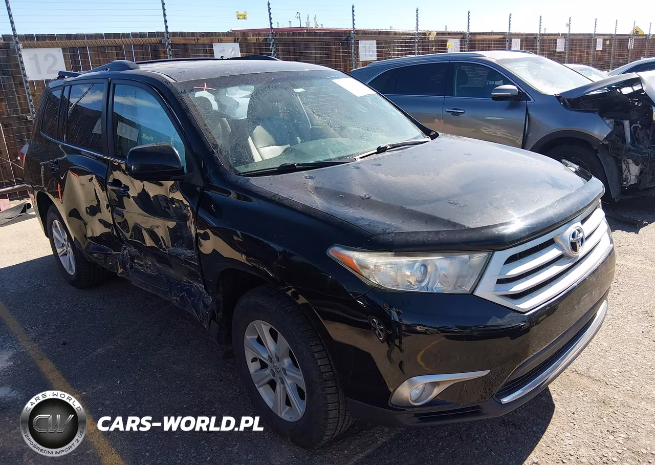 2012 Toyota Highlander Se V6 VIN:5TDBK3EH0CS167768 - 1