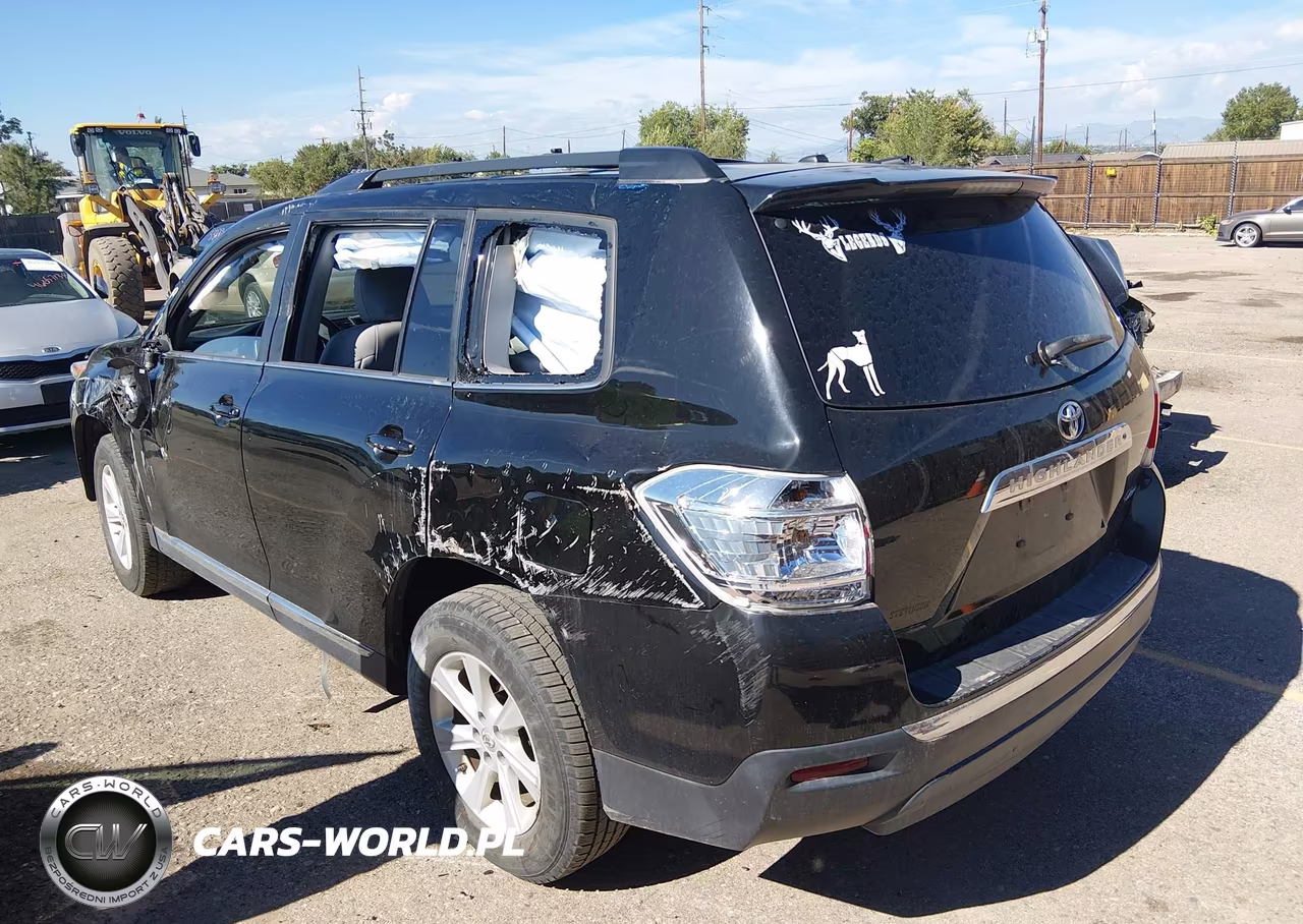 2012 Toyota Highlander Se V6 VIN:5TDBK3EH0CS167768 - 3