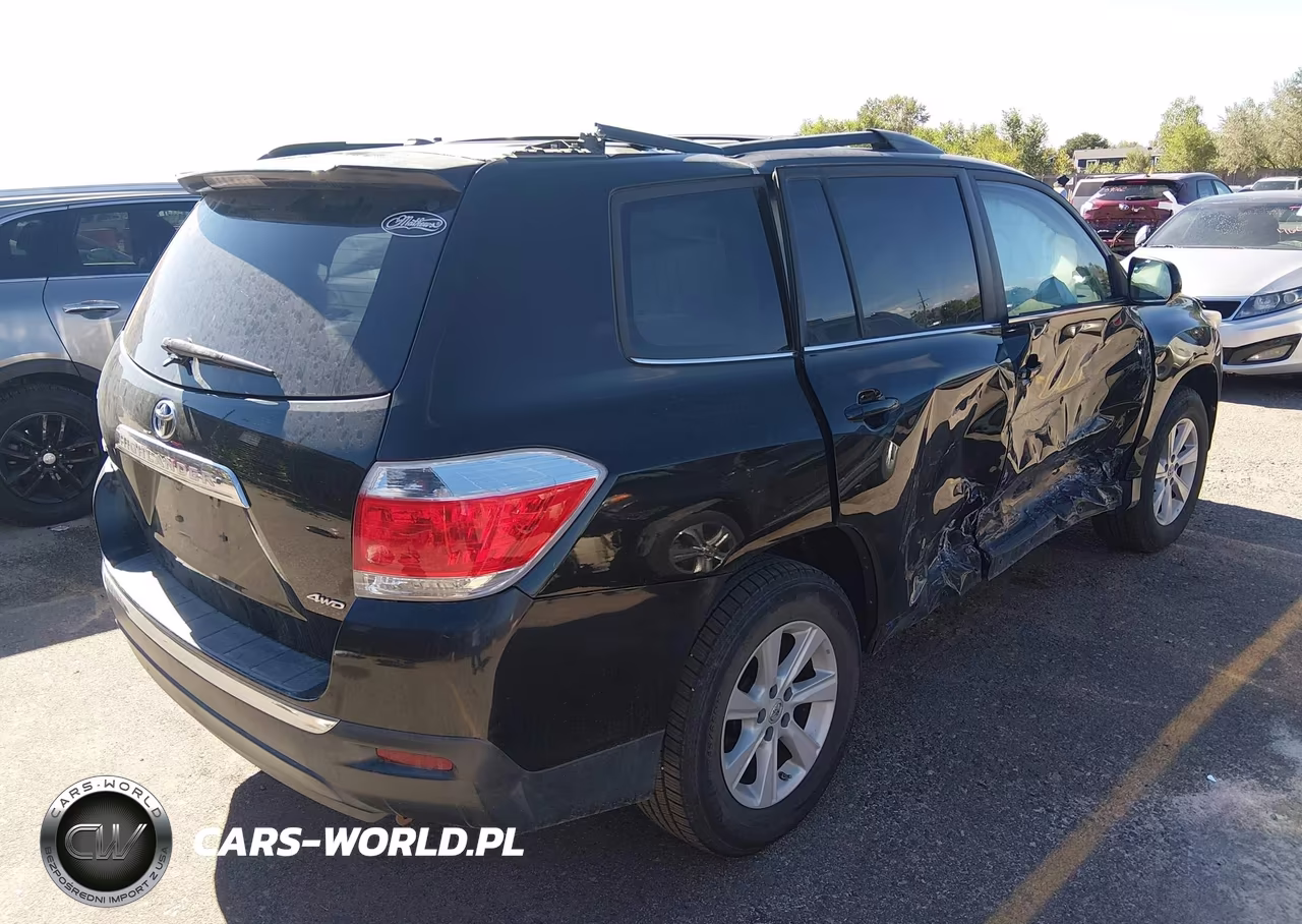 2012 Toyota Highlander Se V6 VIN:5TDBK3EH0CS167768 - 4