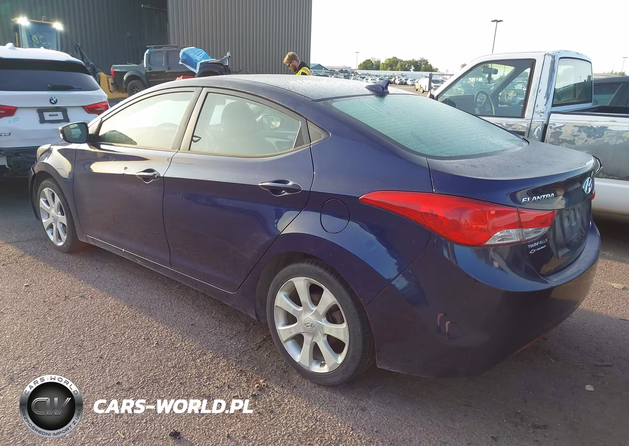 2011 Hyundai Elantra Limited VIN:5NPDH4AE8BH049951 - 3