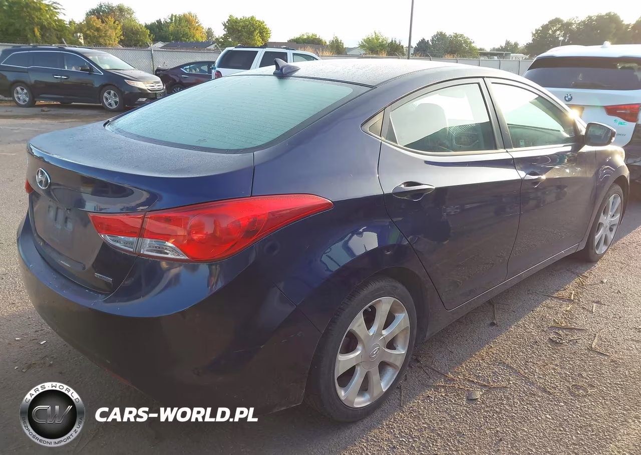 2011 Hyundai Elantra Limited VIN:5NPDH4AE8BH049951 - 4