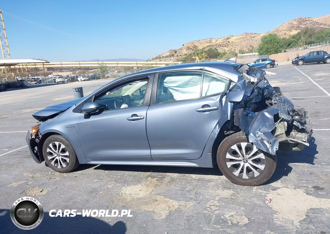 2021 Toyota Corolla Hybrid Le VIN:JTDEAMDE4MJ001507 - 14