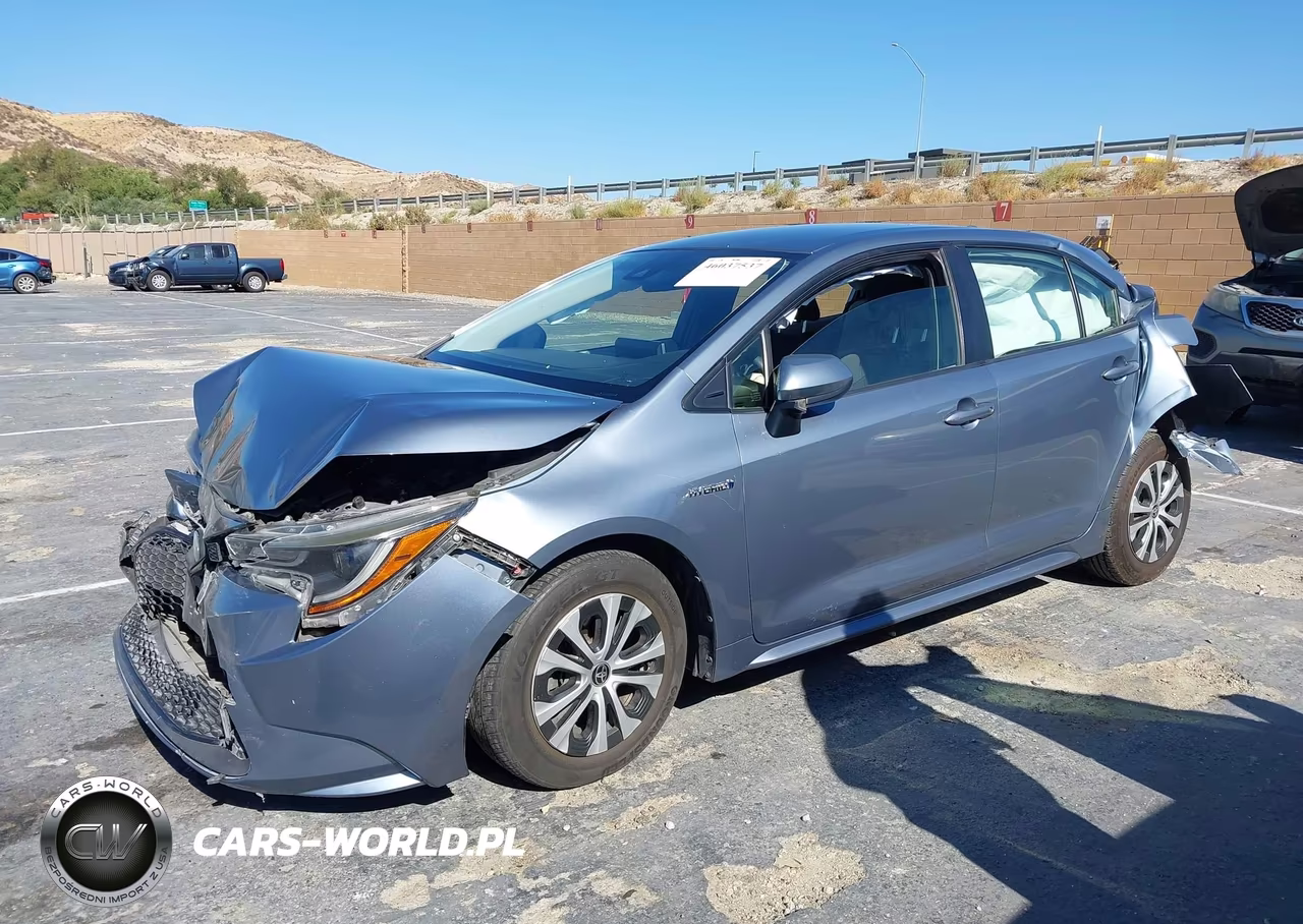 2021 Toyota Corolla Hybrid Le VIN:JTDEAMDE4MJ001507 - 2