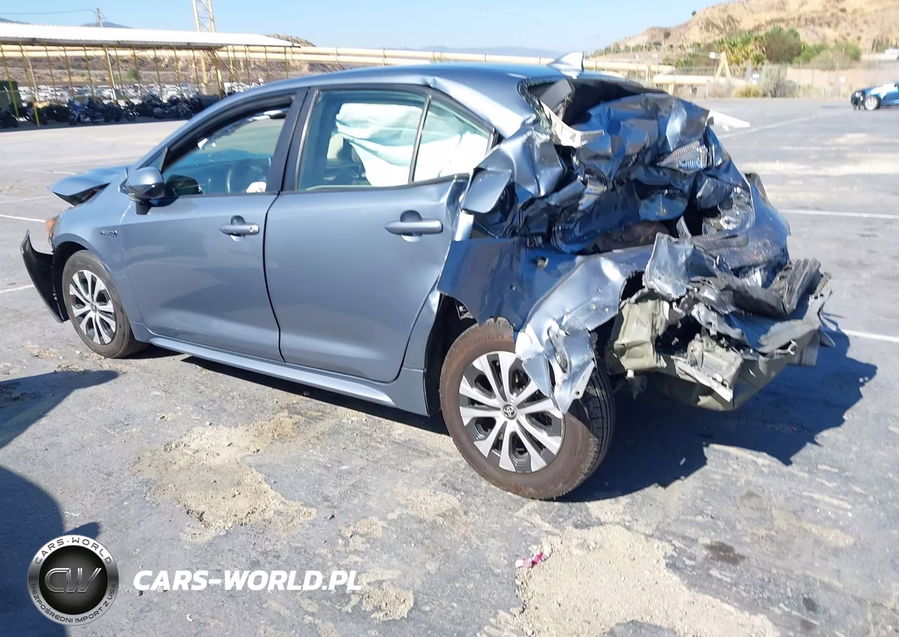 2021 Toyota Corolla Hybrid Le VIN:JTDEAMDE4MJ001507 - 3