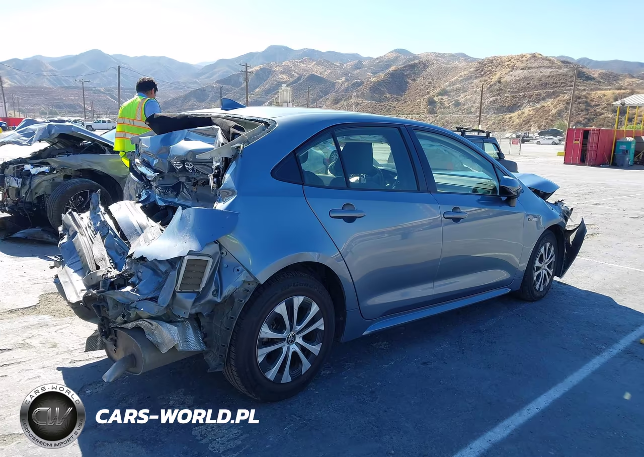 2021 Toyota Corolla Hybrid Le VIN:JTDEAMDE4MJ001507 - 4