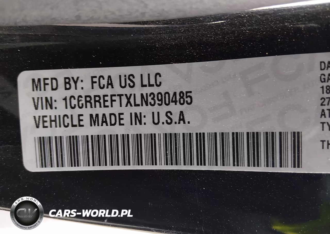 2020 Ram 1500 Big Horn 4X2 5'7 Box VIN:1C6RREFTXLN390485 - 9