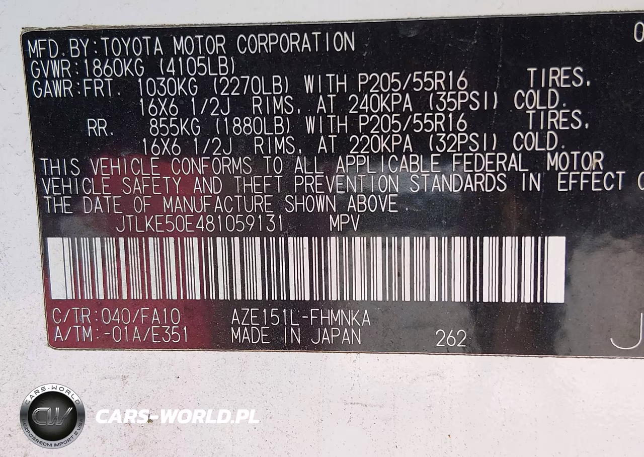 2008 Scion Xb VIN:JTLKE50E481059131 - 9