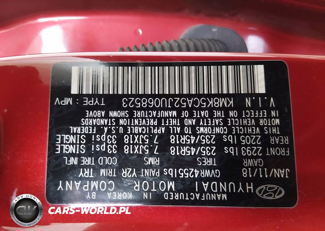 2018 Hyundai Kona Ultimate VIN:KM8K5CA52JU068523 - 9