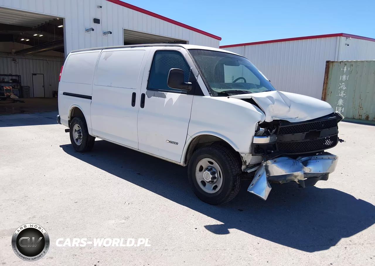 2006 Chevrolet Express Work Van VIN:1GCGG25U261180313 - 1