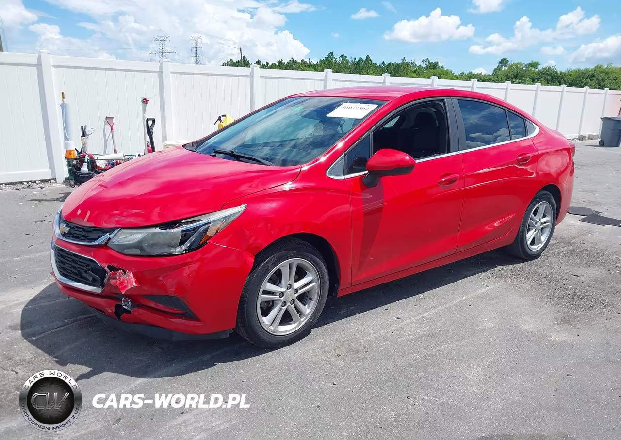 2018 Chevrolet Cruze Lt Auto VIN:1G1BE5SM5J7106176 - 2