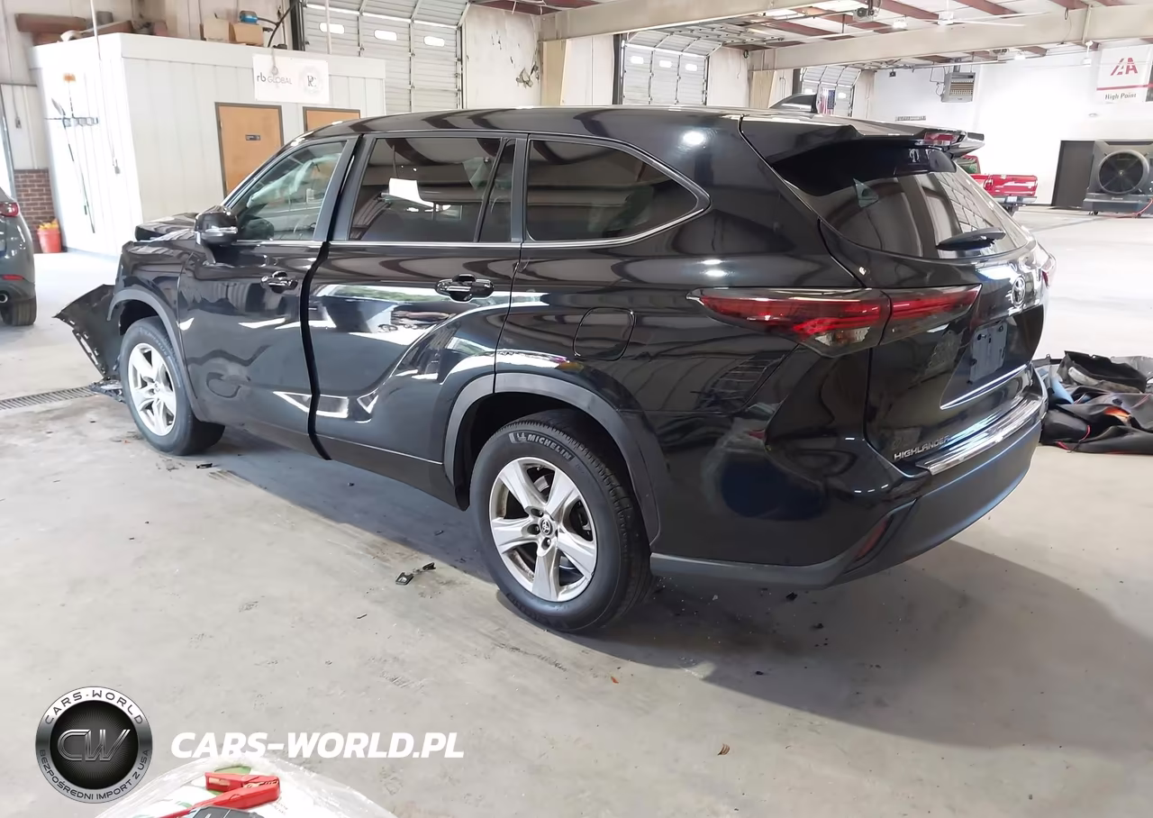2024 Toyota Highlander Le VIN:5TDKDRAHXRS529665 - 3