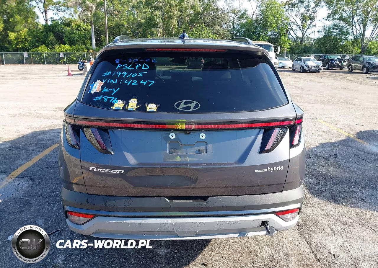 2025 Hyundai Tucson Hybrid Sel Convenience VIN:KM8JCDD13SU294247 - 17