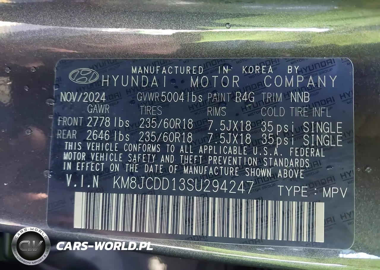 2025 Hyundai Tucson Hybrid Sel Convenience VIN:KM8JCDD13SU294247 - 9