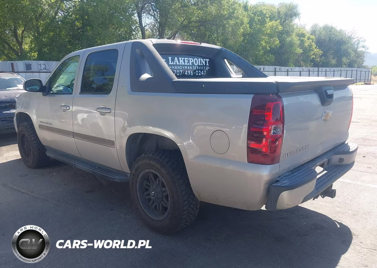 2007 Chevrolet Avalanche 1500 Lt VIN:3GNFK12337G112614 - 3