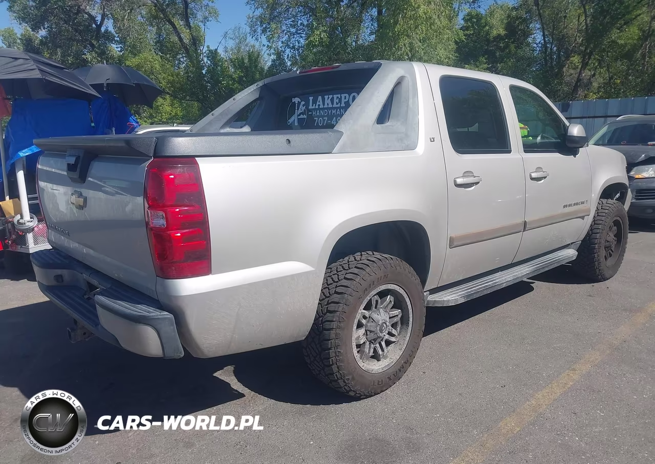 2007 Chevrolet Avalanche 1500 Lt VIN:3GNFK12337G112614 - 4
