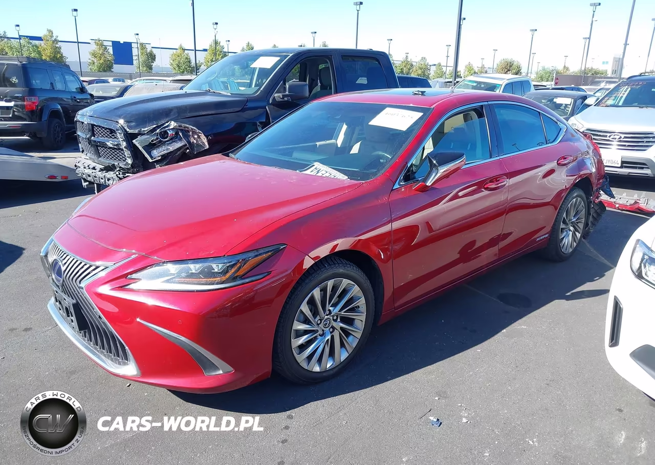 2021 Lexus Es 300H Luxury VIN:58AEA1C10MU007353 - 2