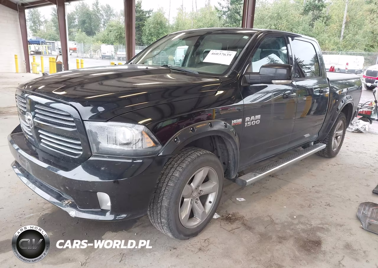 2013 Ram 1500 Sport VIN:1C6RR7MT5DS629524 - 2
