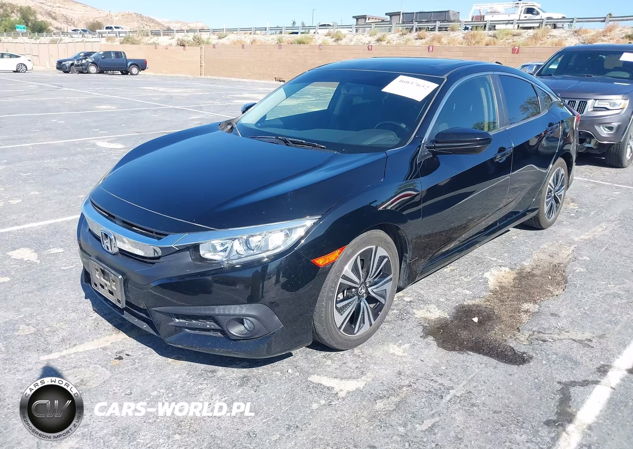 2018 Honda Civic Ex-L VIN:JHMFC1F79JX016488 - 2