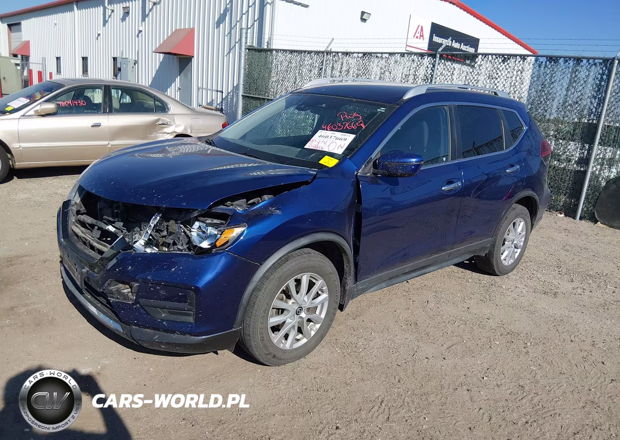 2019 Nissan Rogue Sv VIN:KNMAT2MVXKP556596 - 2