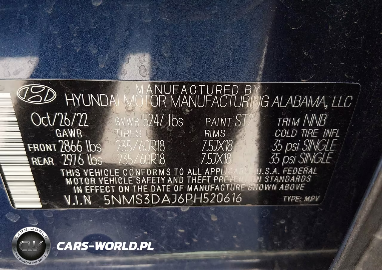 2023 Hyundai Santa Fe Sel VIN:5NMS3DAJ6PH520616 - 9