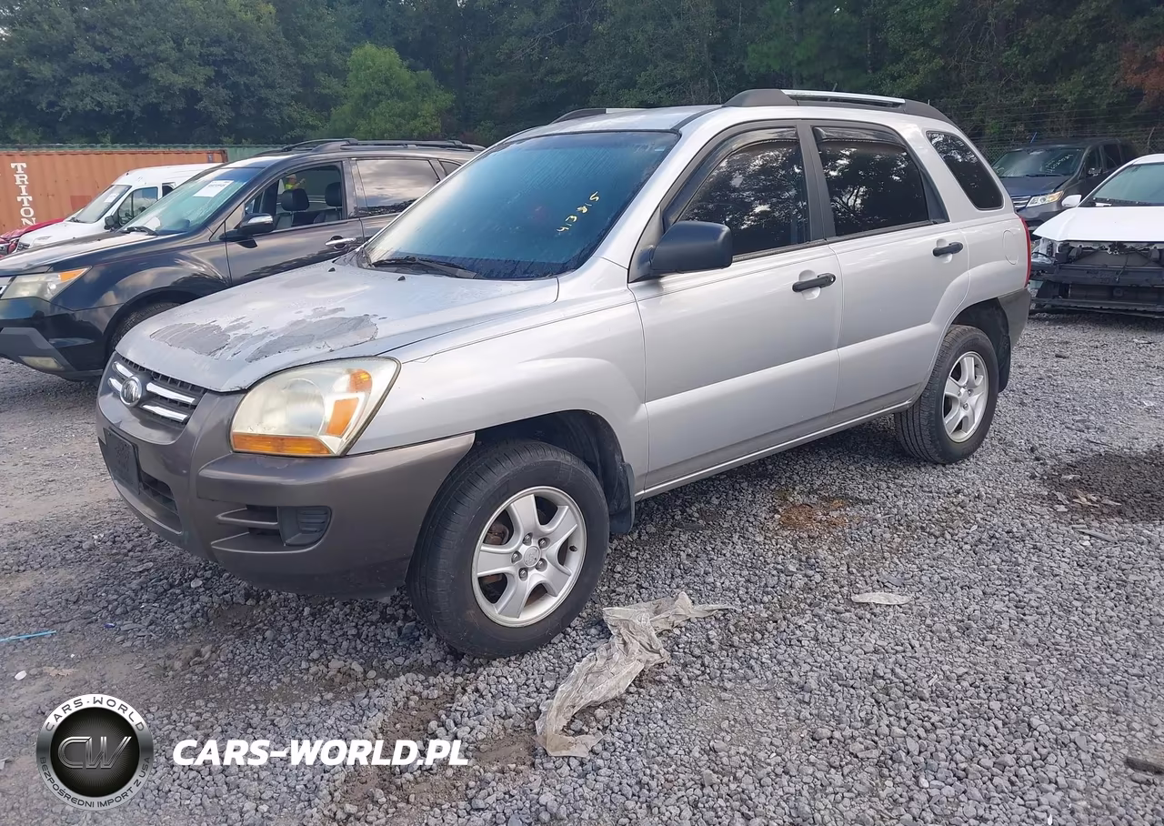 2007 Kia Sportage Lx VIN:KNDJF724877413815 - 2
