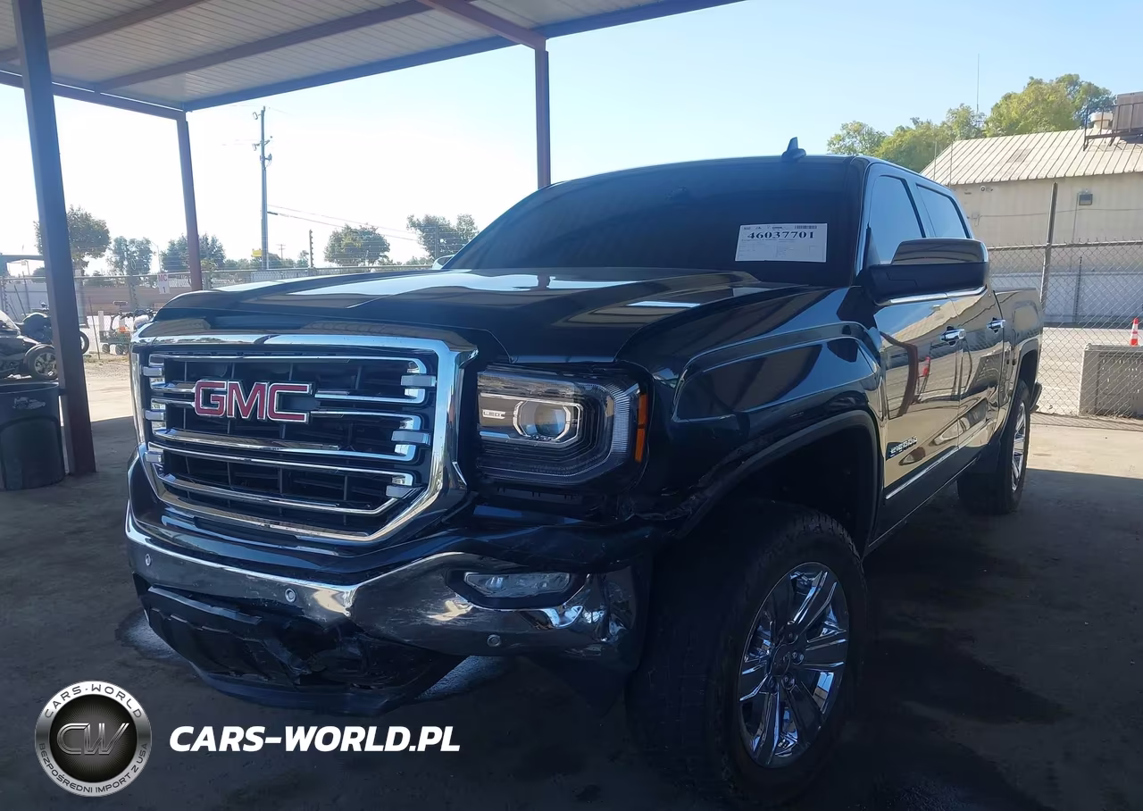 2017 GMC Sierra 1500 Slt VIN:3GTU2NEC3HG426607 - 2