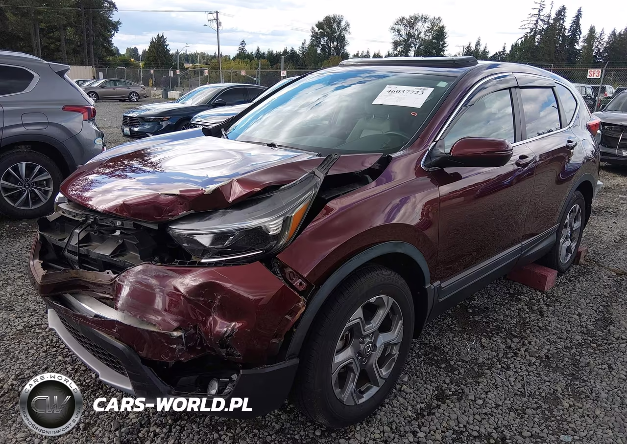 2017 Honda Cr-V Ex-L-Ex-L Navi VIN:2HKRW2H87HH672180 - 2