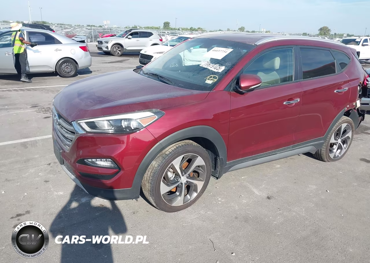 2017 Hyundai Tucson Limited VIN:KM8J3CA24HU304476 - 2