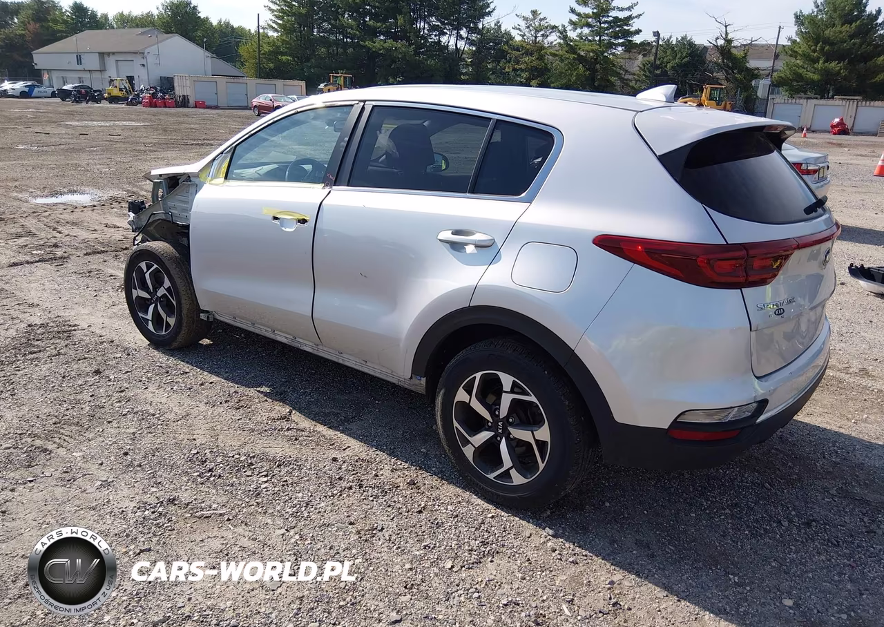 2021 Kia Sportage Lx VIN:KNDPM3AC5M7890005 - 3