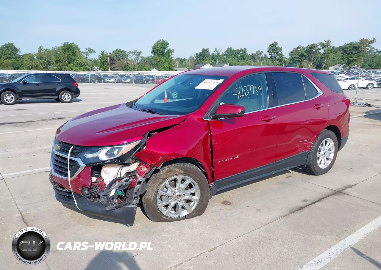 2020 Chevrolet Equinox Awd Lt 1.5L Turbo VIN:3GNAXUEV7LS640142 - 2