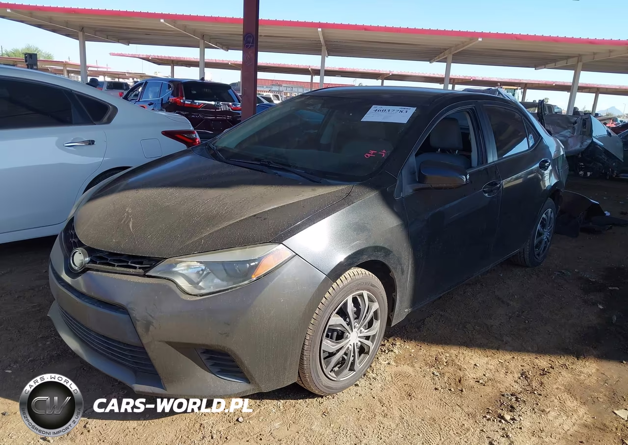 2014 Toyota Corolla Le VIN:5YFBURHE7EP118268 - 2