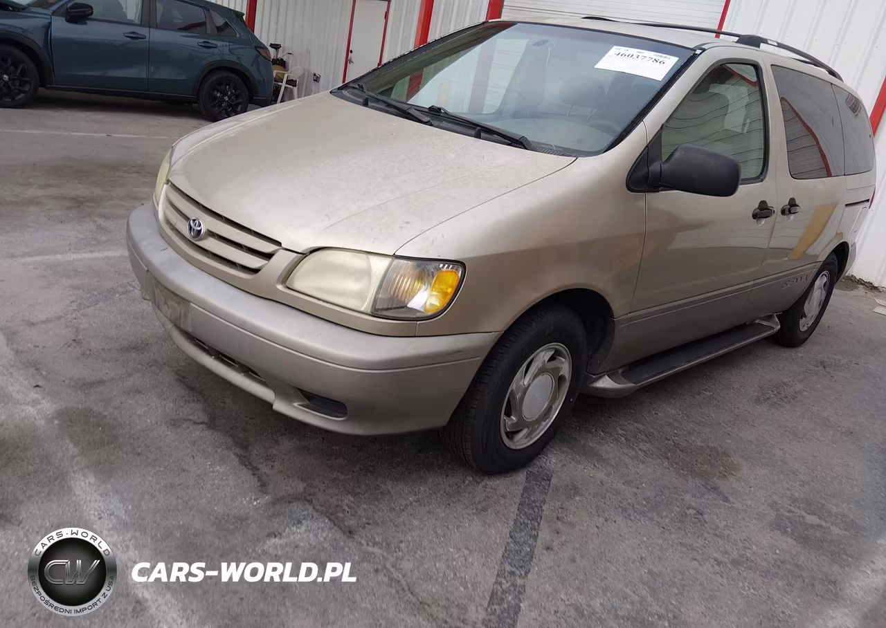 2002 Toyota Sienna Le VIN:4T3ZF13C42U497313 - 2