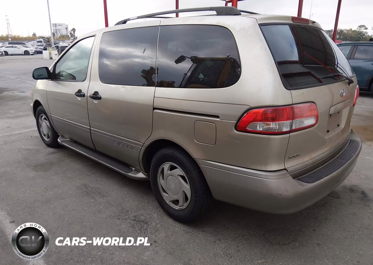 2002 Toyota Sienna Le VIN:4T3ZF13C42U497313 - 3